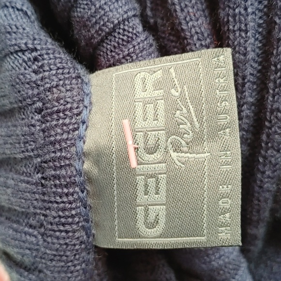 Geiger. Australia 100% Wool Sweater SZ. 38 S\M NWT - Picture 6 of 7